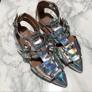 STILL AVAILABLE - Hologram Jeffrey Campbell DEETZ